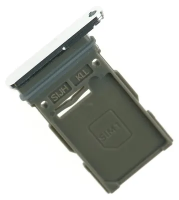 Produktbild von Samsung Galaxy S22 Ultra SM-S908B Sim Karten Halter Tray Fach, silber