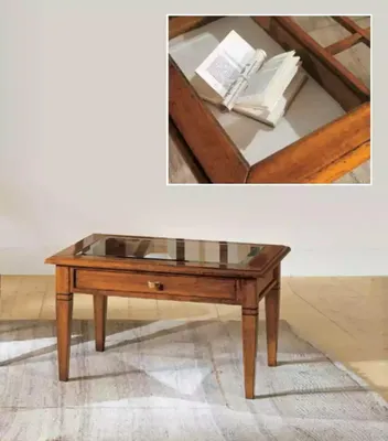 Produktbild von Luxus Couchtisch Holz Möbel Klassisch Tisch Beistelltisch Einrichtung Tische