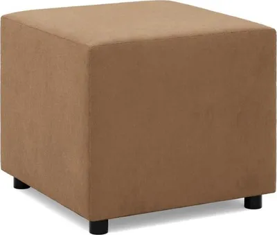Produktbild von Sitzpouf für das Wohnzimmer 50 x 50 cm, Braun