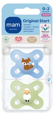 Produktbild von Original Start Silikon 0-2 "Fuchs/Schaf" 2 Stck