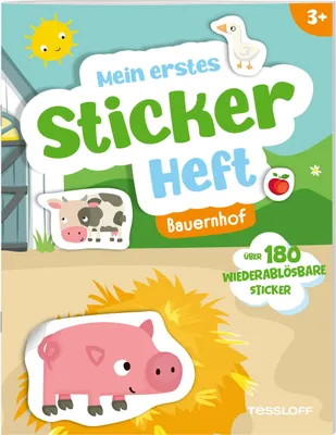 Produktbild von Mein erstes Stickerheft. Bauernhof