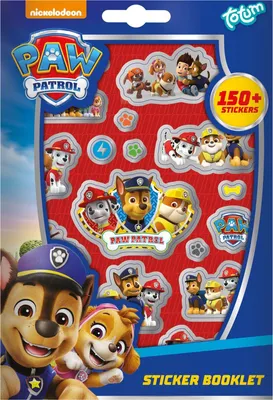 Obrázek produktu pro Naklejki PAW Psi Patrol 4 arkusze