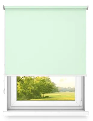 Obrázok produktu pre Time4Blinds - Voľne visiaca roleta - ø78400x1800mm - Farba celadónu