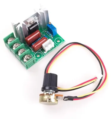 2000W SCR Spannungsregler 25A AC 50-220V Drehzahlregler Dimmer