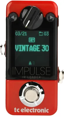 Produktbild von t.c electronic Electronic Effect Pedal IMPULSE IR LOADER, rot/schwarz