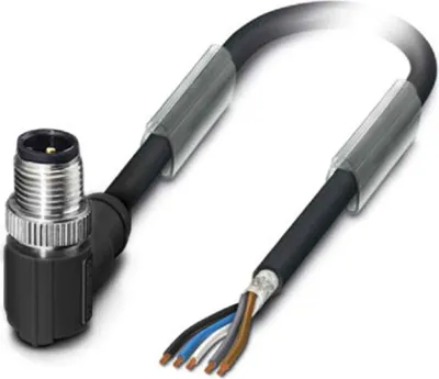 Immagine prodotto di PHOENIX CONTACT 1500745 Connettore a spina per sensori/attuatori, preassemblato 10 m N. di poli: 5 1 pz.