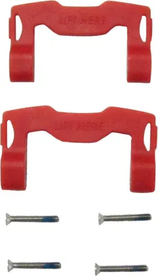 Image de Leatt size adjustment clip 5.5/6.5 neck brace (1 paire) black