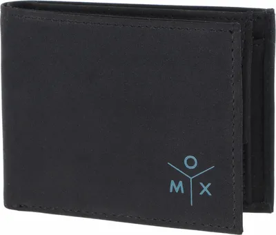 Produktbild von oxmox Geldbörse New Cryptan RFID Protect Pocketbörse Ox 2.0 Print Cyan Black schwarz
