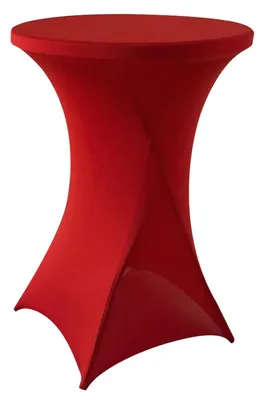 Immagine prodotto di Tovaglia elastica, colore rosso, 80x85 cm