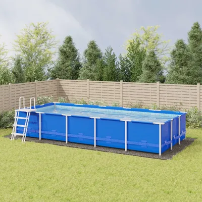 Produktbild von "im Angebot" Pool-Bodentuch Hellgrau 999x500 cm Polyester Geotextil - Poolzubehör CC25237
