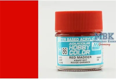 Immagine prodotto di GUNZE GSH086N Rosso madder / Rosso krapp (10 ml) Lucido
