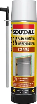 Produktbild von 2K Zweikomponenten-Montageschaum 400 ml - PIA 500 2K