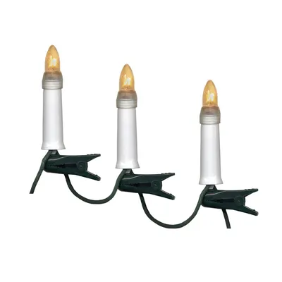 Produktbild von Best Season Kerzenkette outdoor, 25teilig klare Birnchen, SingleWire, 416-55