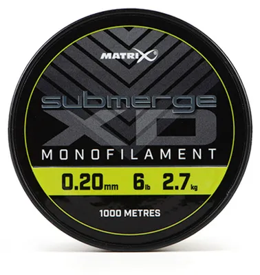 Zdjęcie produktu dla Matrix Vlasec Submerge XD – żyłka monofilowa w opakowaniu zbiorczym, 1000 m, 6 lb – 2,7 kg, 0,20 mm (1000 m)