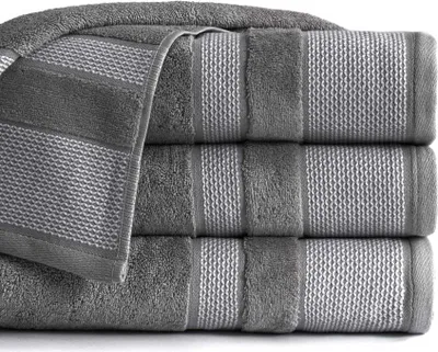 Immagine prodotto di Asciugamano Carlo 50x90 grigio 550g 100% cotone premium
