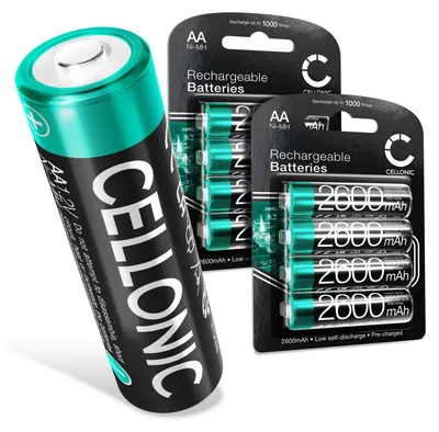 Image de CELLONIC 8x Batterie pour Poste émetteur-récepteur compatible avec Alan 42 - (2600mAh, 1.2V)