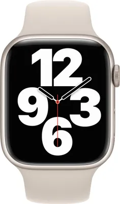 Obrázok produktu pre Športový náramok Apple Watch 42 mm / 44 mm / 45 mm / 49 mm Starlight S/M
