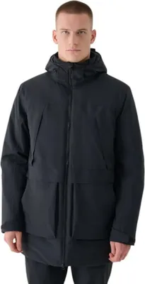 Produktbild von 4F Herren Winterjacke mit Kapuze, Synthetik, Schwarz (4FWAW24TTJAM56320S)