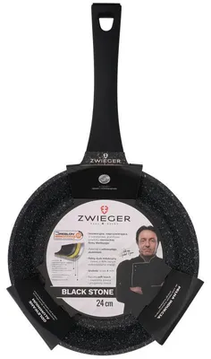 Zdjęcie produktu dla Patelnia 24cm Black Stone Zwieger