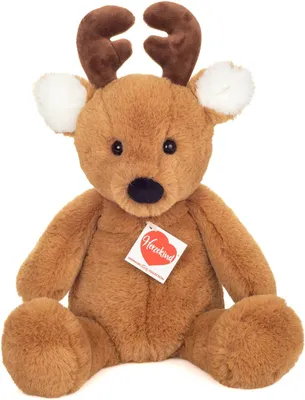 Immagine prodotto di Teddy Hermann Hirsch Maxi, Plüschtier, Wildtier, Herzekind, Plüsch, Braun, 32 cm, 939566