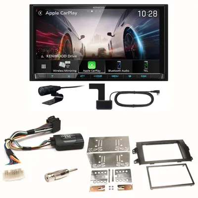 Produktbild von Kenwood DMX8021DABS Android Auto CarPlay Einbauset für Suzuki SX4 Fiat Sedici