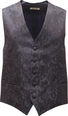 Imagen del producto de Chaleco de hombre, modelo 4176AS, marca PAOLO DA PONTE, confeccionado en seda