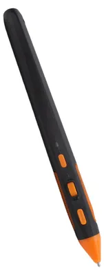 Image de Souris-stylo DPI 800/1200/1600, réglable, de poche, ergonomique, sans fil 2,4 GHz, pour ordinateurs portables, ordinateurs de bureau, tablettes et smartphones, couleur noire