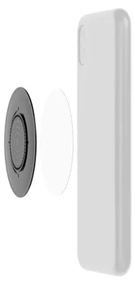 Obrázek produktu pro FIDLOCK VC-01600, Věšák, Černá, Silikon, Univerzální