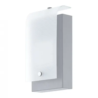 Produktbild von Eglo LED Außenleuchte Wandleuchte Vescava Silber IP44 3,7W 320lm warmweiß 3000K