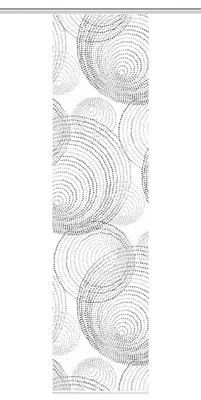 Produktbild von 84111 SPIRO Schiebegardine recyceltes Polyester, Bambusoptik, 245x60