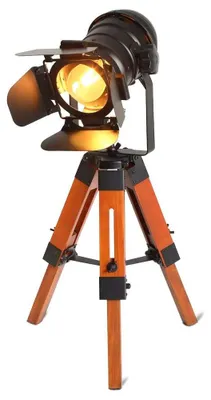 Obrázok produktu pre Vintage Kino Stolná Lampa - Nastaviteľná Retro Štýlová Stojanová Lampa