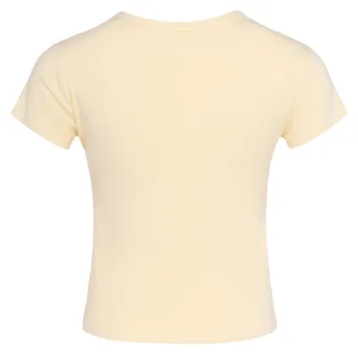 Image de T-shirt pour femmes CALEY - jaune, taille S