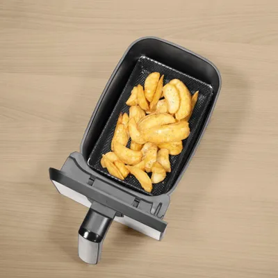 Produktbild von Gitterkorb für Heißluftfritteusen, Anti-Haft, ofenfest, 12,5 x 20 cm (00111455)