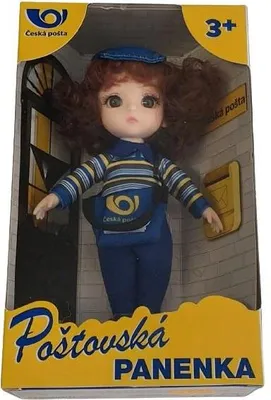Obrázek produktu pro Kloubová Poštovská panenka 17cm. Vzor 1.