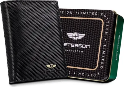Produktbild von Peterson Brieftasche für Männer Tyru schwarz Universal