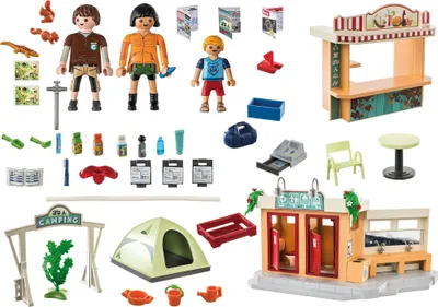 Produktbild von PLAYMOBIL Family & Fun 71424 Campingplatz