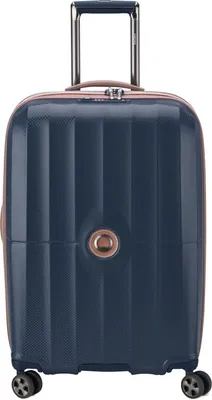 Image de DELSEY PARIS trolley Carrousel Expandable 4 Double Rolls Trolley 67 Marine Blue bleu
