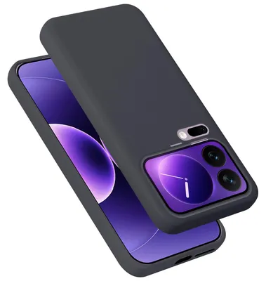 Produktbild von Cadorabo Hülle für Xiaomi 17 Pro Hülle Silikon Handyhülle Case aus flüssigem Silikon, Kratzfeste und stoßfeste Schutzhülle für Xiaomi 17 Pro
