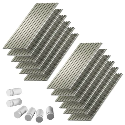 Produktbild von Akustikpaneel Vicco Sonoa Salbeigrün/Weiß 12er Set, Model 61334