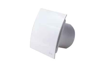Produktbild von Kleinraumventilator Wandventilator System Turbo Escudo Weiß 100 H mit Nachlauf & Hygrostat