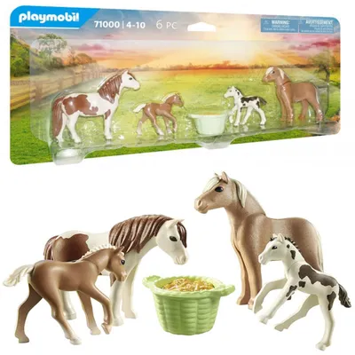 Produktbild von 71000 Country 2 Island Ponys mit Fohlen, Konstruktionsspielzeug