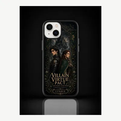 Imagen del producto de Funda para iPhone 14, carcasa protectora con diseño de fantasía de villano – LUNØIR ©