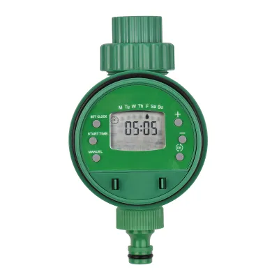 Produktbild von Garten Bewässerungs-Timer Digitalanzeige G1/2 Gewinde intelligente Automatische Bewässerungsuhr für Balkon Rasen Gewächshaus Garten