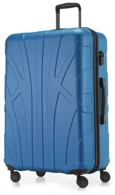 Imagen del producto de Maleta rígida extensible, de 76x53x31 cm, con capacidad de 96 litros, con cerradura TSA, 4 ruedas dobles, ideal para viajes