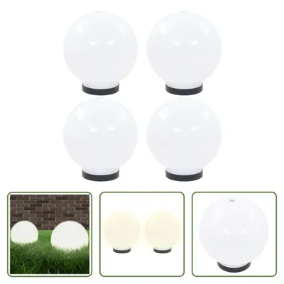 Immagine prodotto di The Living Store Luci da giardino a LED 4 pz. Sferica 20 cm PMMA