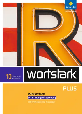 Produktbild von wortstark Plus 10.  Werkstattheft. Differenzierende Ausgabe. Nordrhein-Westfalen