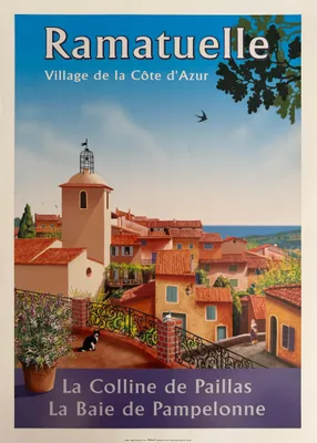 Image de Ramatuelle - Collomb - 50x70cm Affiche Poster