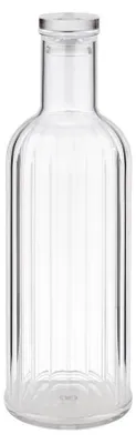 Produktbild von APS 10748 Flasche STRIPES, Kunststoff (MS), 1 Liter, Ø 9 cm, Höhe 28,5 cm