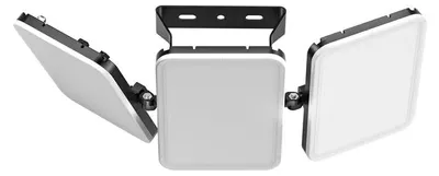 LED-Außenstrahler 300 W, 30.000 Lumen, 6000 K, IP66, 3 Köpfe
