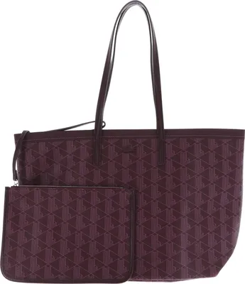 Produktbild von LACOSTE Schultertasche Shopper Shopping Bag Mono Winetasting Damson dunkelviolett